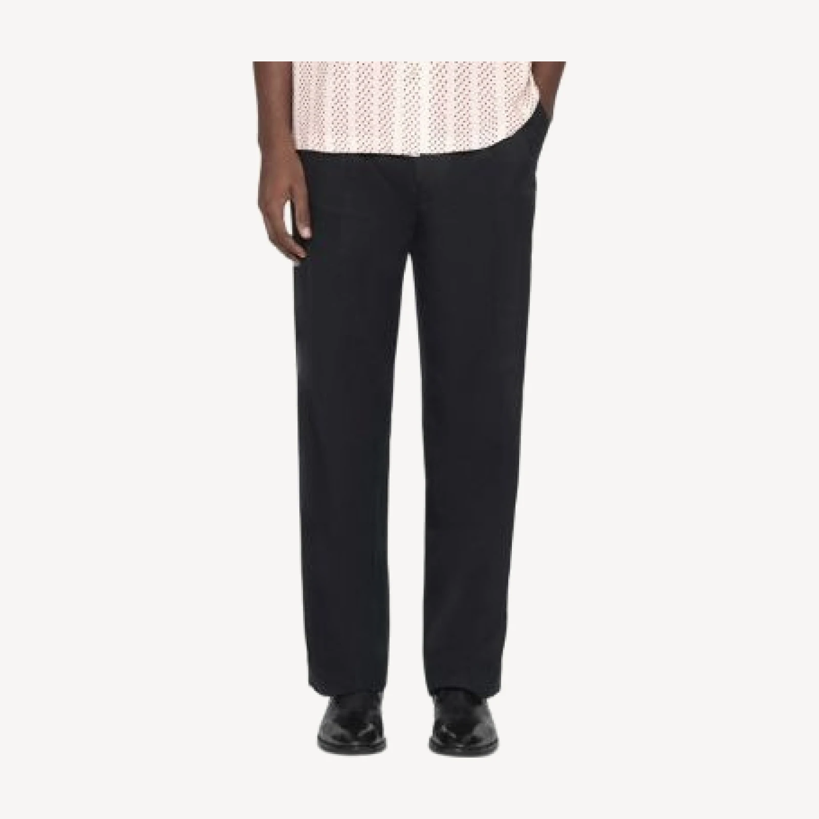 Allsaints Ware Pleated Straight Leg Pants