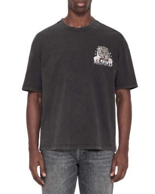 Allsaints Tigress Cotton Logo Graphic T-Shirt