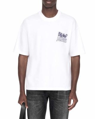 Allsaints Rattlesnake Battles Cotton Logo Graphic T-Shirt