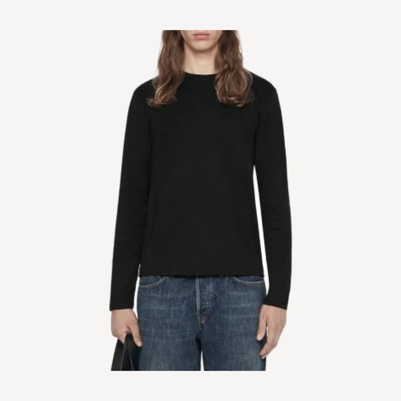 Allsaints Harris Cotton Long Sleeve Crew