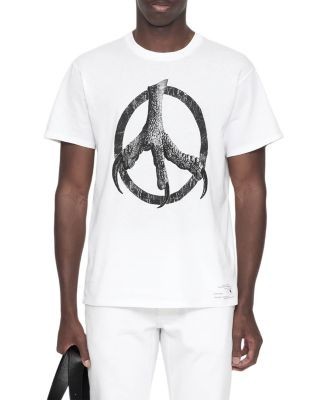 Allsaints Talon Peace Cotton Crewneck T-Shirt