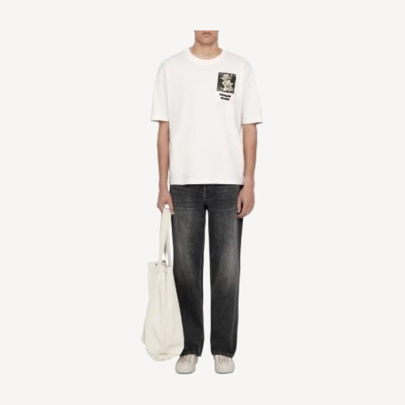 Allsaints Vegas City Short Sleeve Crewneck Tee