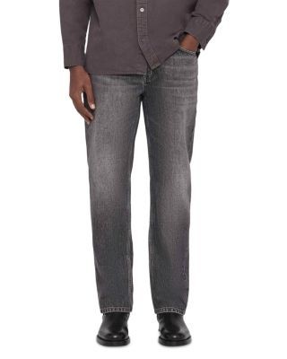Allsaints Regular Straight Fit Jeans in Washed Grey
