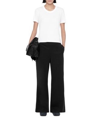 Allsaints Elodie Straight Leg Pull On Pants