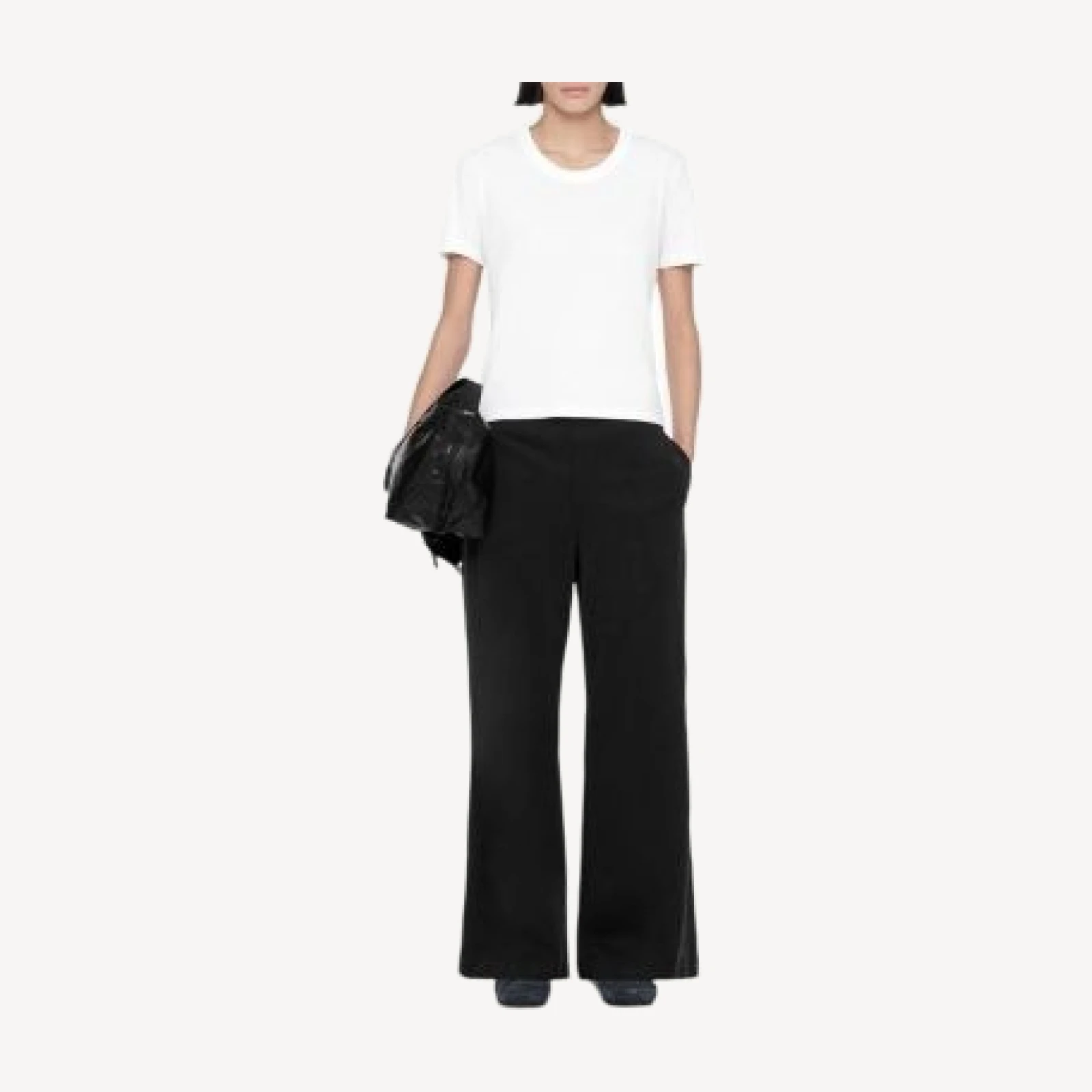 Allsaints Elodie Straight Leg Pull On Pants