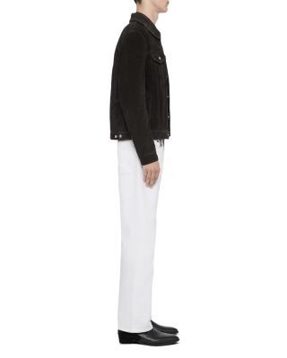 Allsaints Regular Fit Bootcut Jeans in Optic White