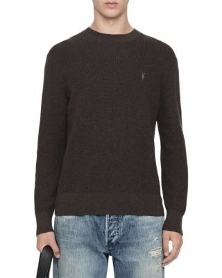 Allsaints Waffle Crewneck Sweater