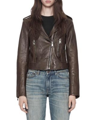 Allsaints Dalby Leather Moto Jacket