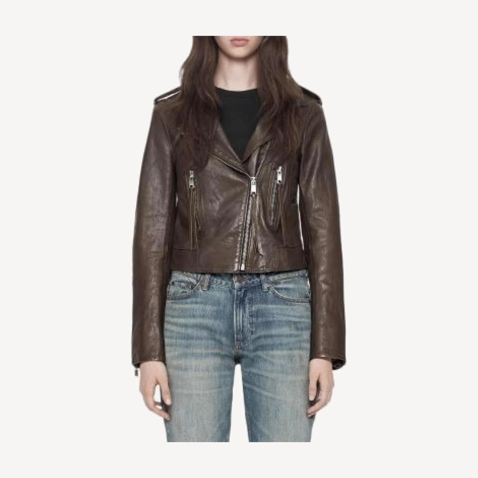 Allsaints Dalby Leather Moto Jacket