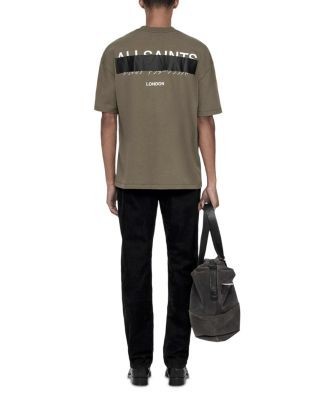 Allsaints Redact Graphic Logo Tee