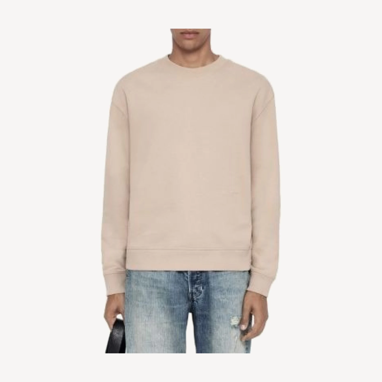 Allsaints River Cotton Long Sleeve Crew
