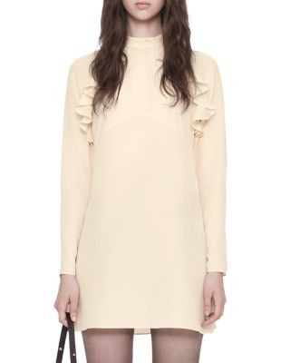 Allsaints Clarisse Silk Mini Dress