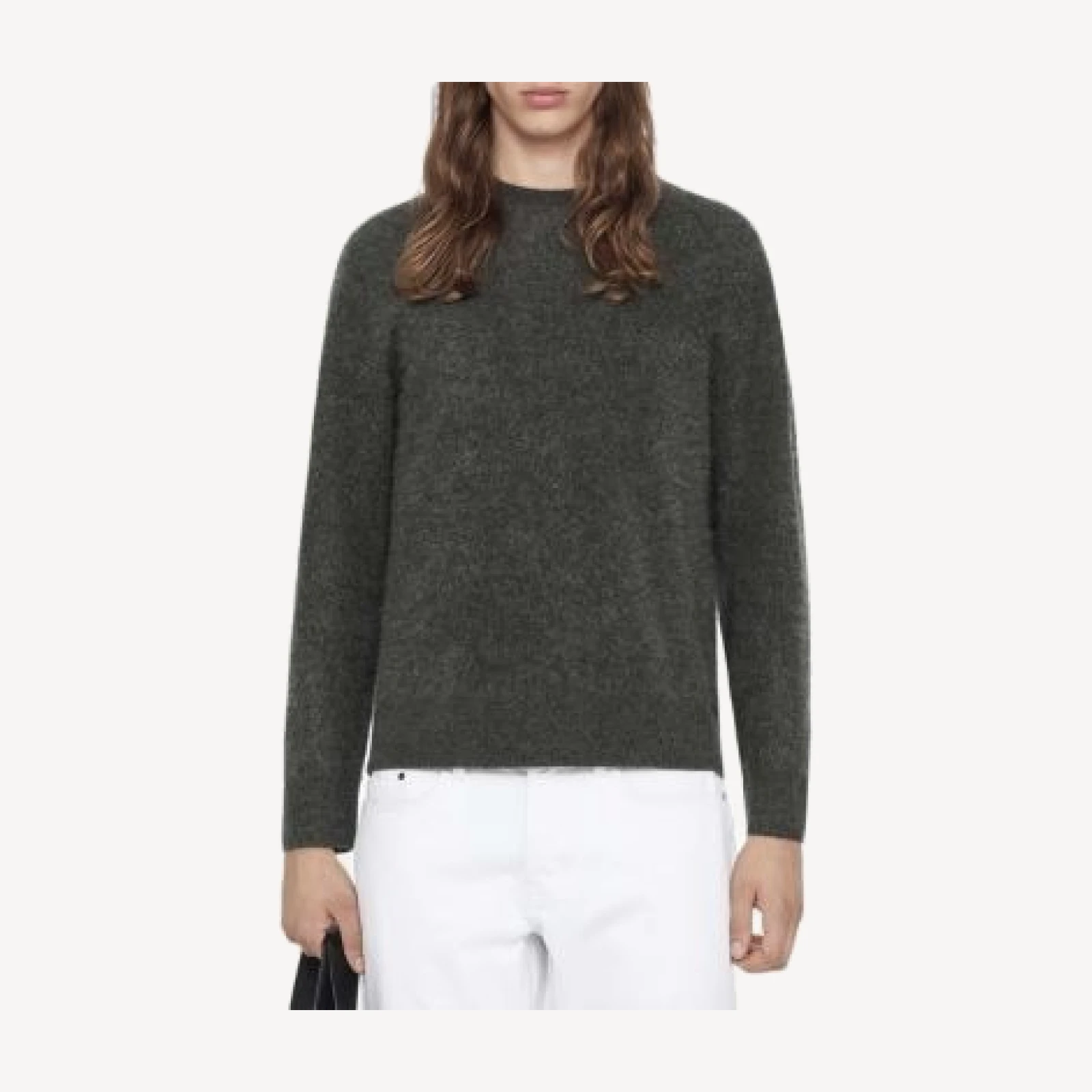Allsaints Wulf Wool Crewneck Sweater