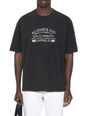 Allsaints Abode Cotton Crewneck T-Shirt
