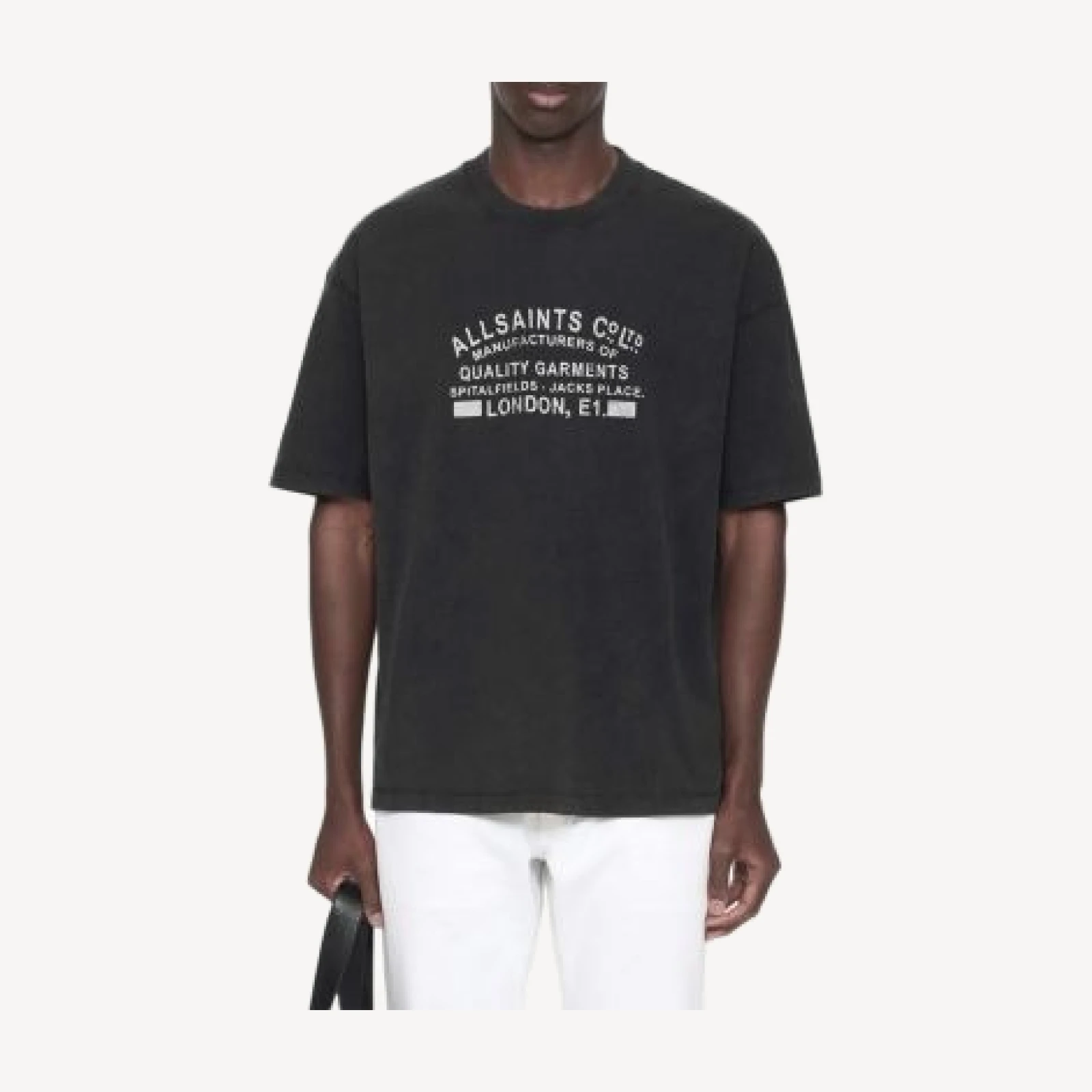 Allsaints Abode Cotton Crewneck T-Shirt