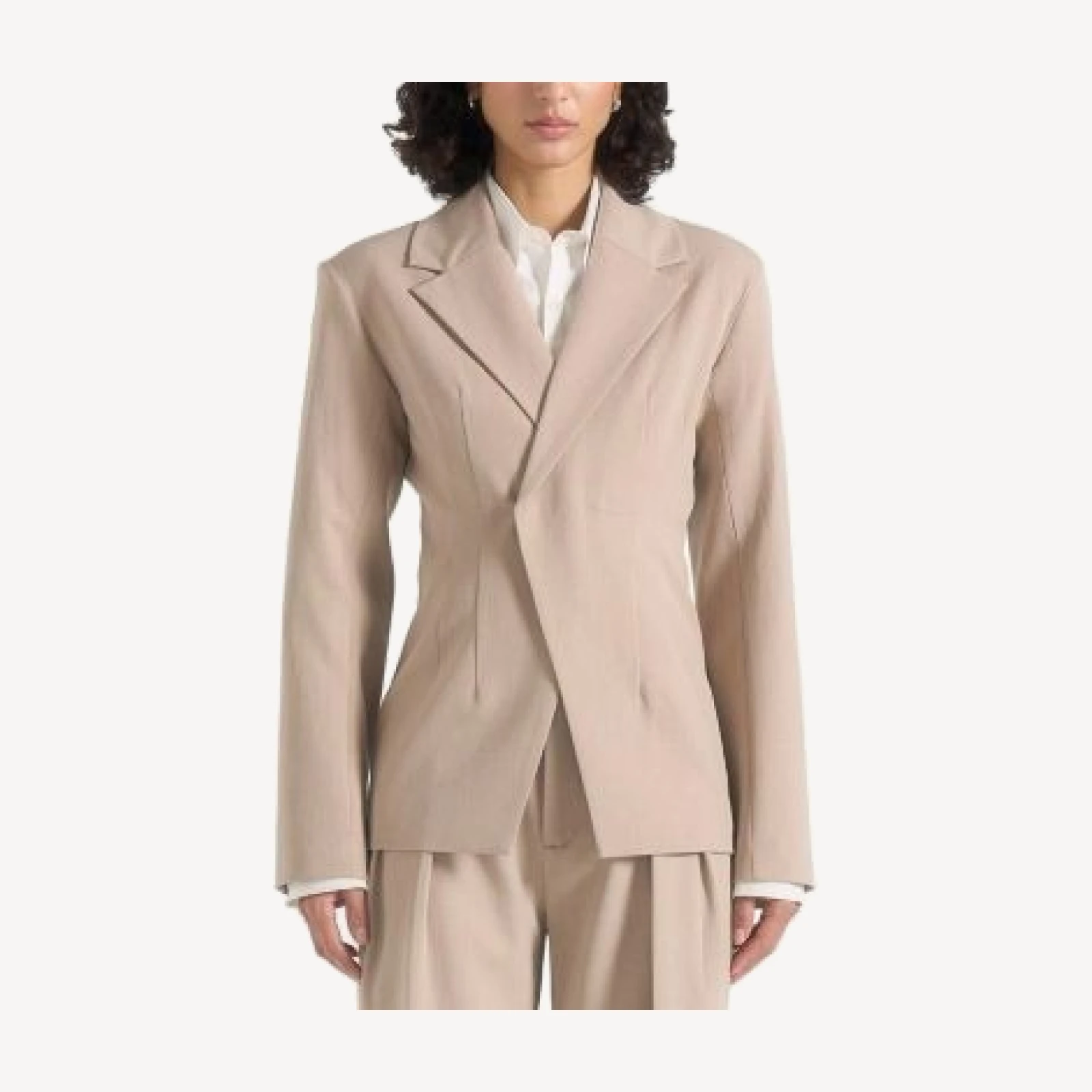 Maniere De Voir Beatrice Double Breasted Blazer