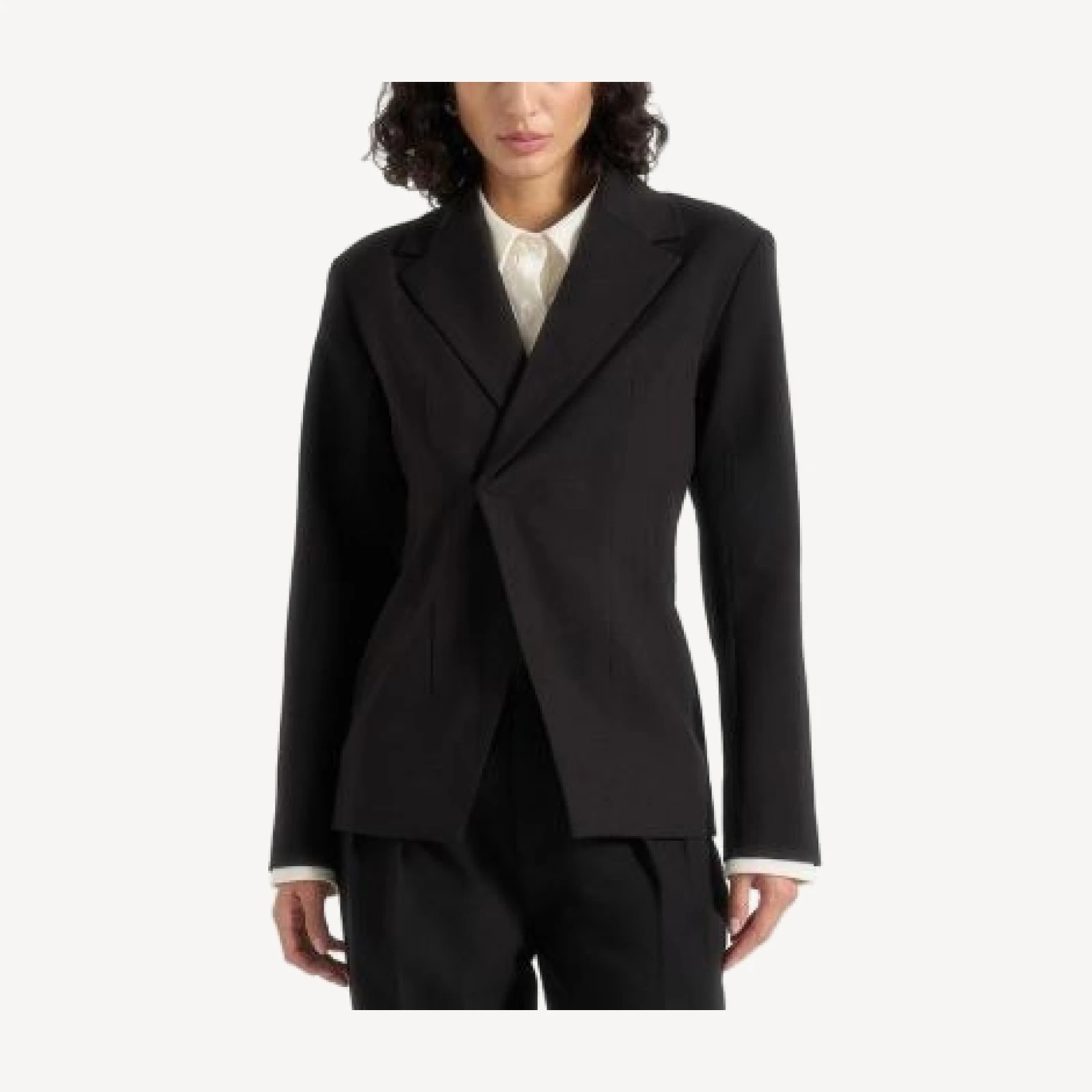 Maniere De Voir Beatrice Tailored Double Breasted Blazer