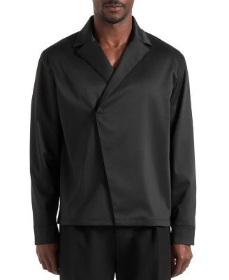 Maniere De Voir Alban Tailored Double Breasted Shirt