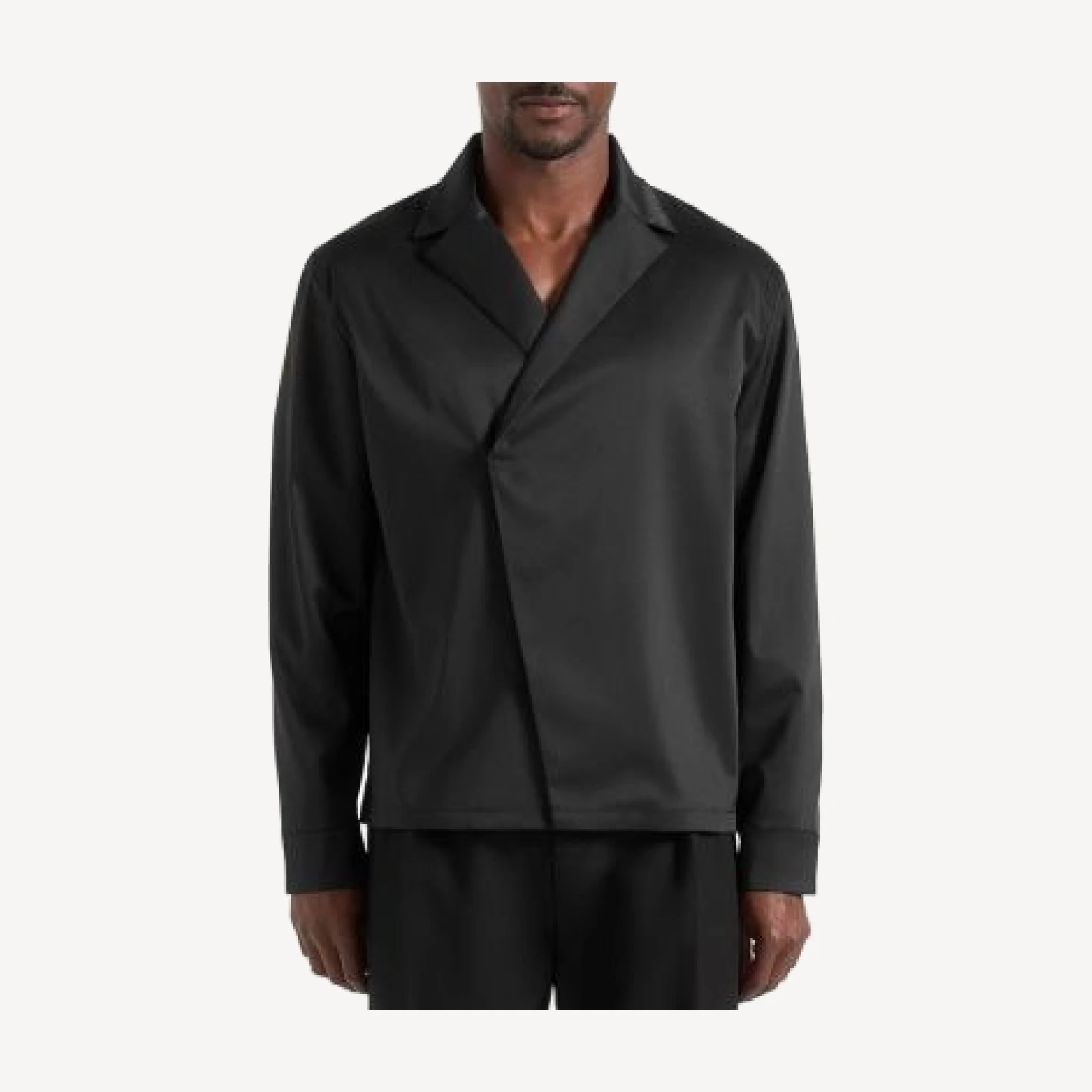 Maniere De Voir Alban Tailored Double Breasted Shirt