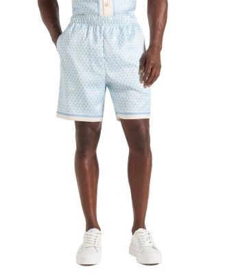 Maniere De Voir Jordan Eiffel Monogram Shorts