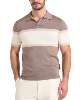 Maniere De Voir Enzo Colour Block Polo