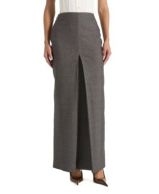 Maniere De Voir Regine Straight Maxi Skirt