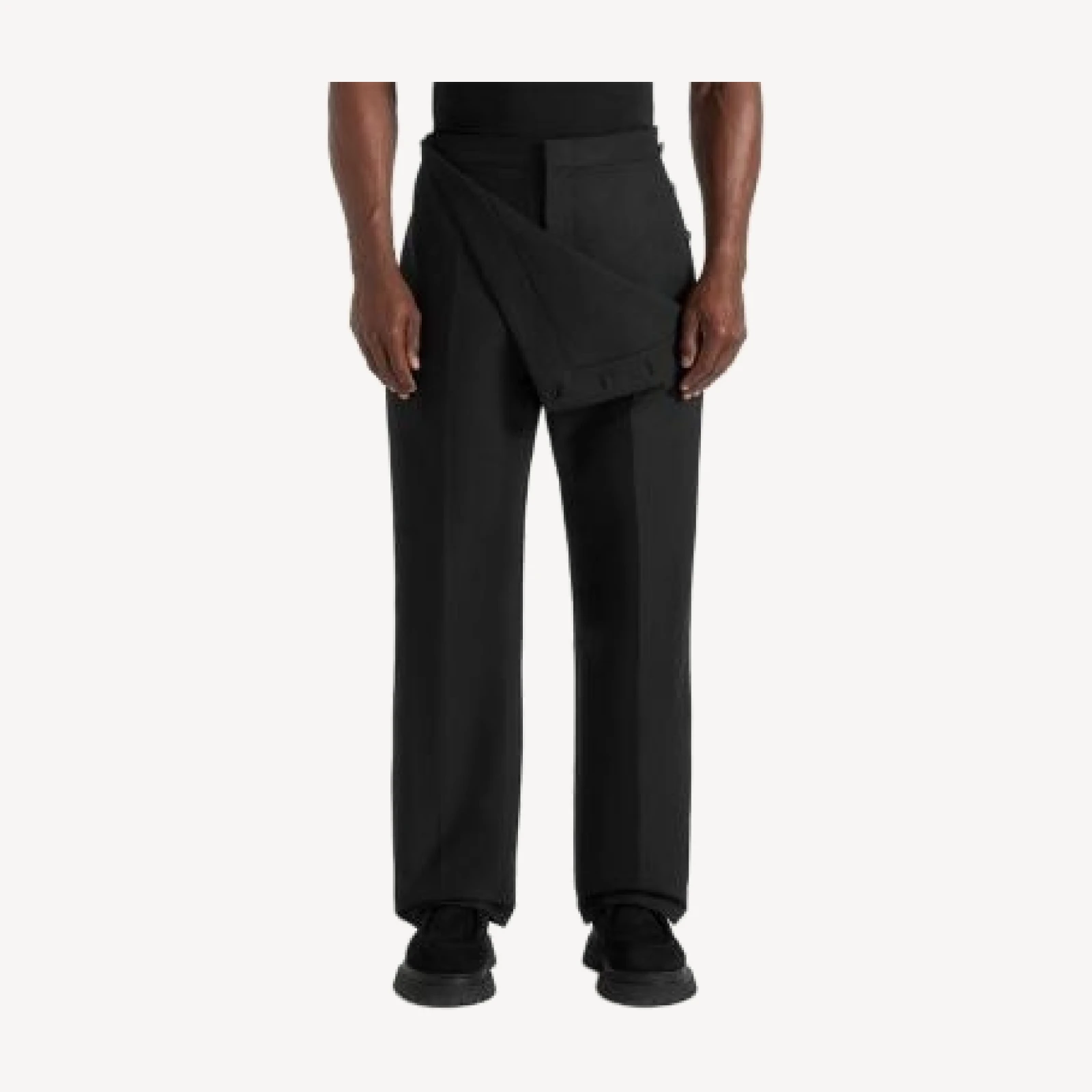 Maniere De Voir Henri Foldover Trousers