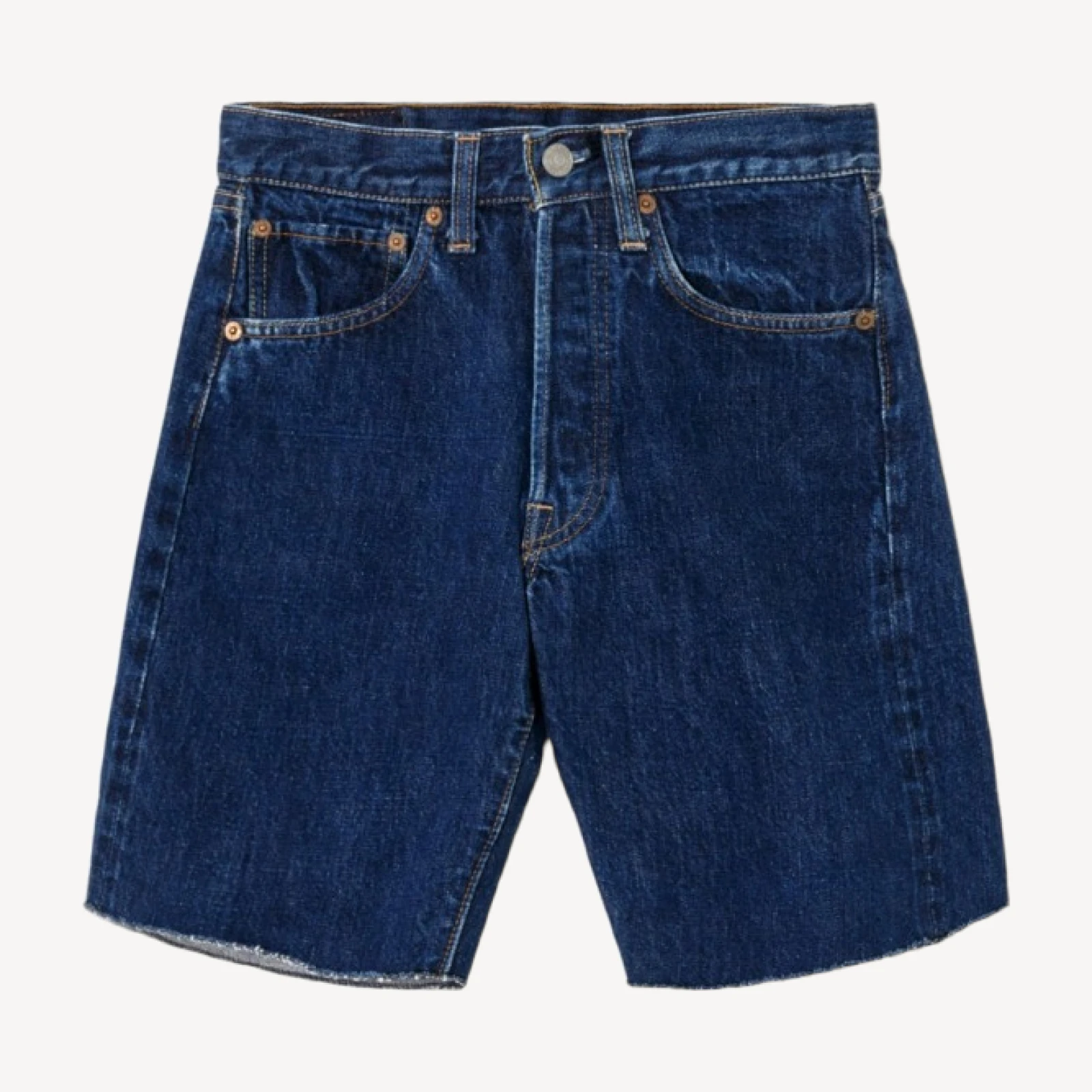 60s Single Stitch Selvedge Big E Levi's 501 Shorts - #53