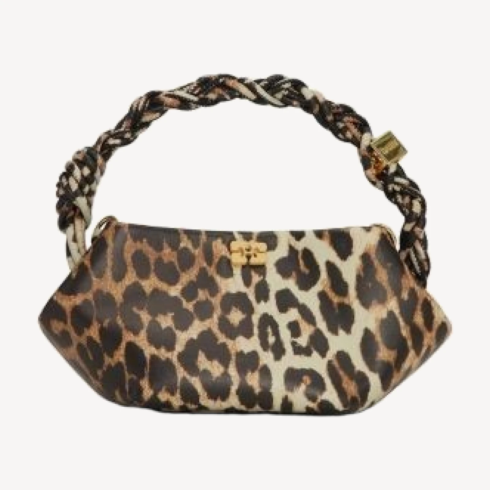 Ganni Animal Print Mini Bou Bag