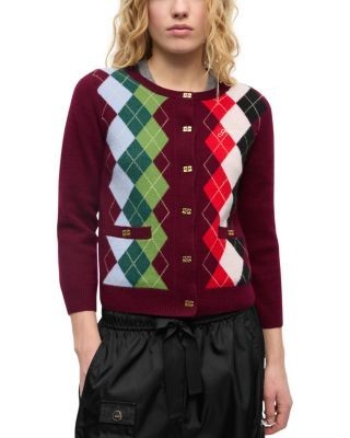 Ganni Wool & Cashmere Cardigan Sweater