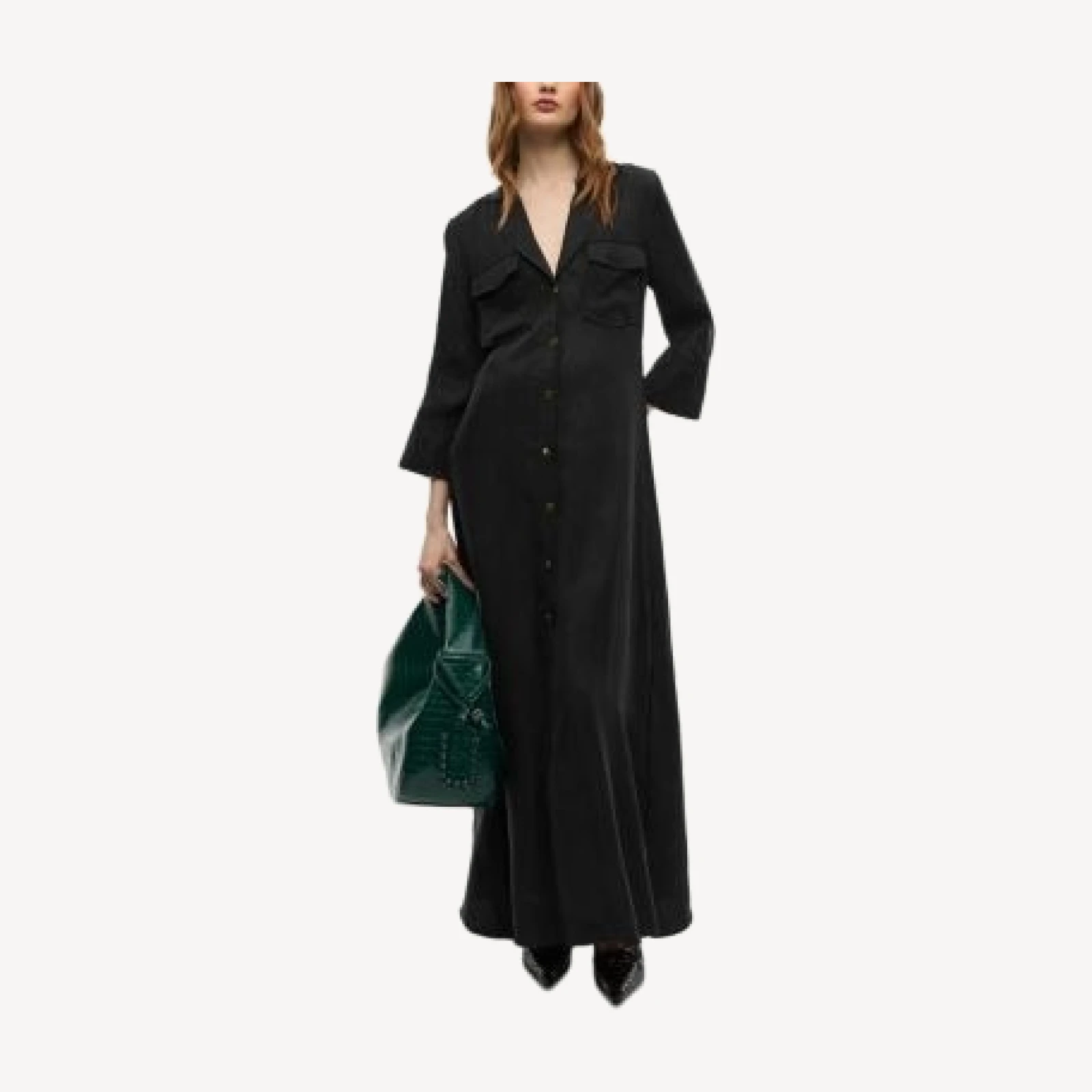 Ganni Fluid Maxi Dress