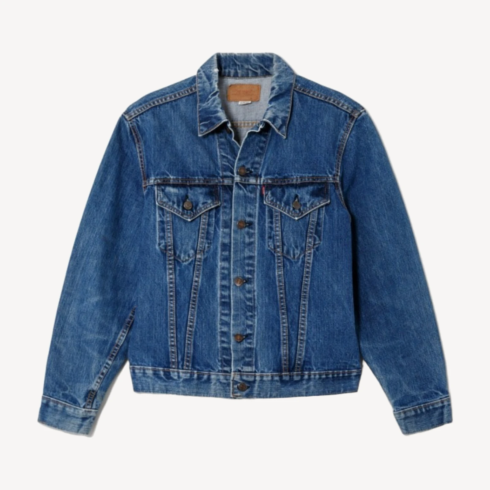 RE/DONE Vintage | 60s Big E Levi's Embroidered Jacket
