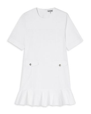 Ganni Short Sleeve Minidress