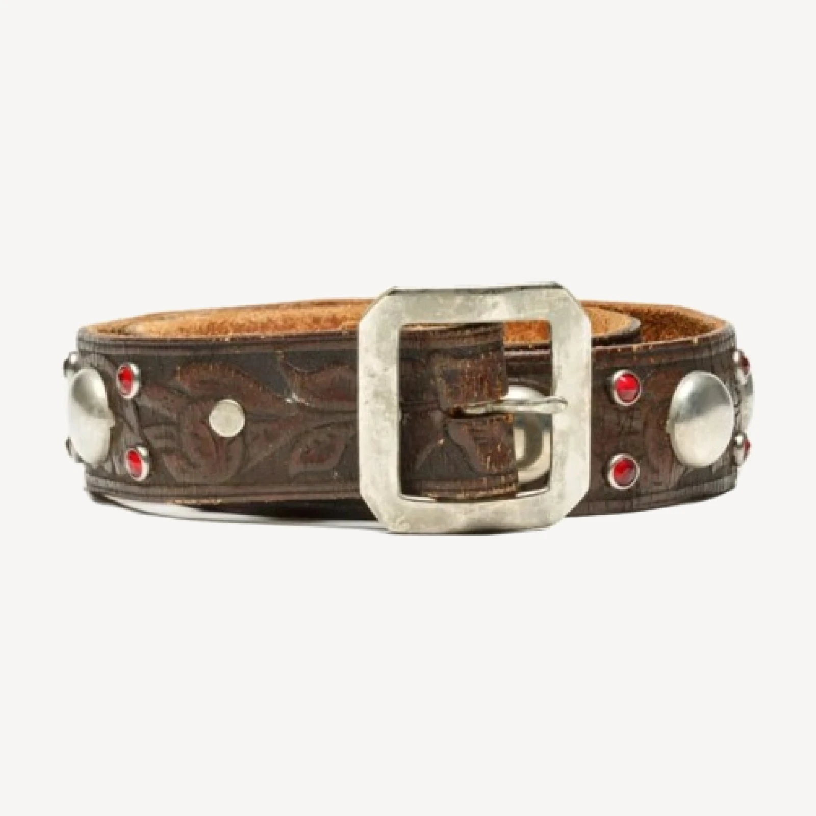 Upcycled Loretta Belt - Brown