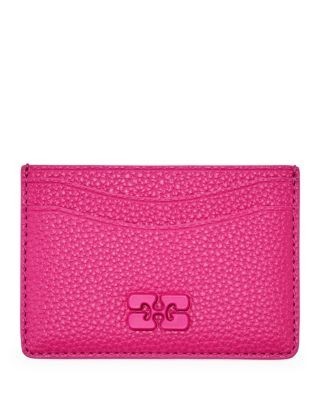 Ganni Bou Raspberry Card Holder