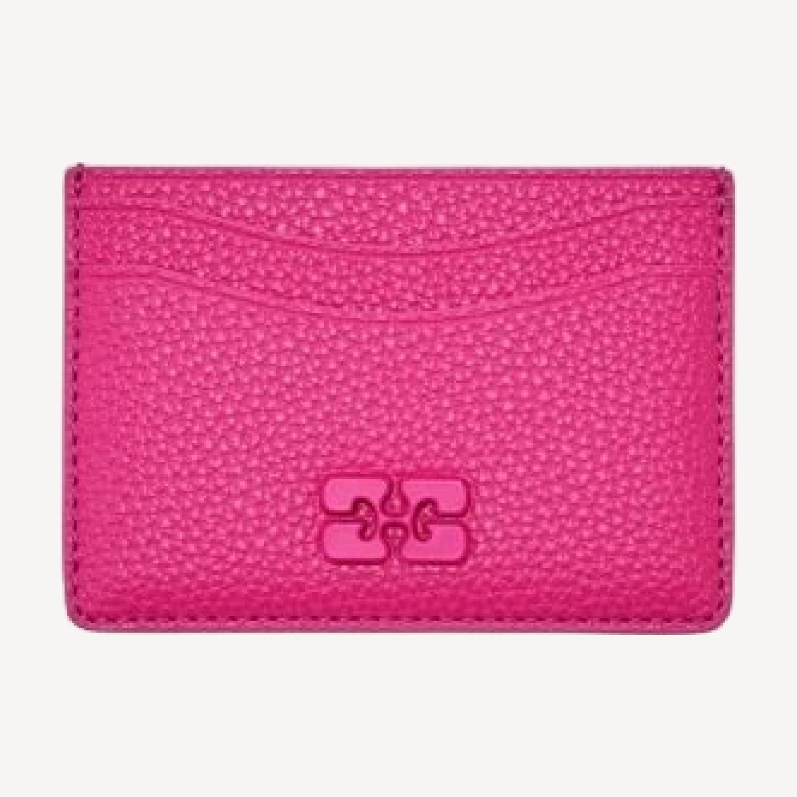 Ganni Bou Raspberry Card Holder