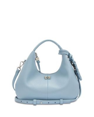 Ganni Mini Grained Hobo Bag