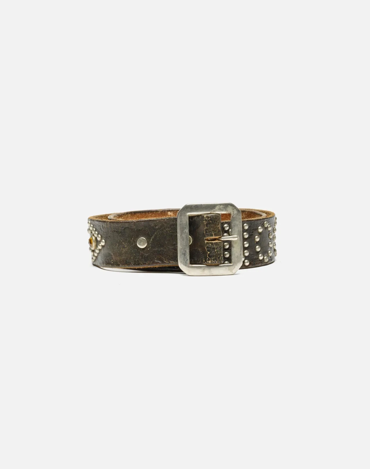 Upcycled Custom Belt - Brown