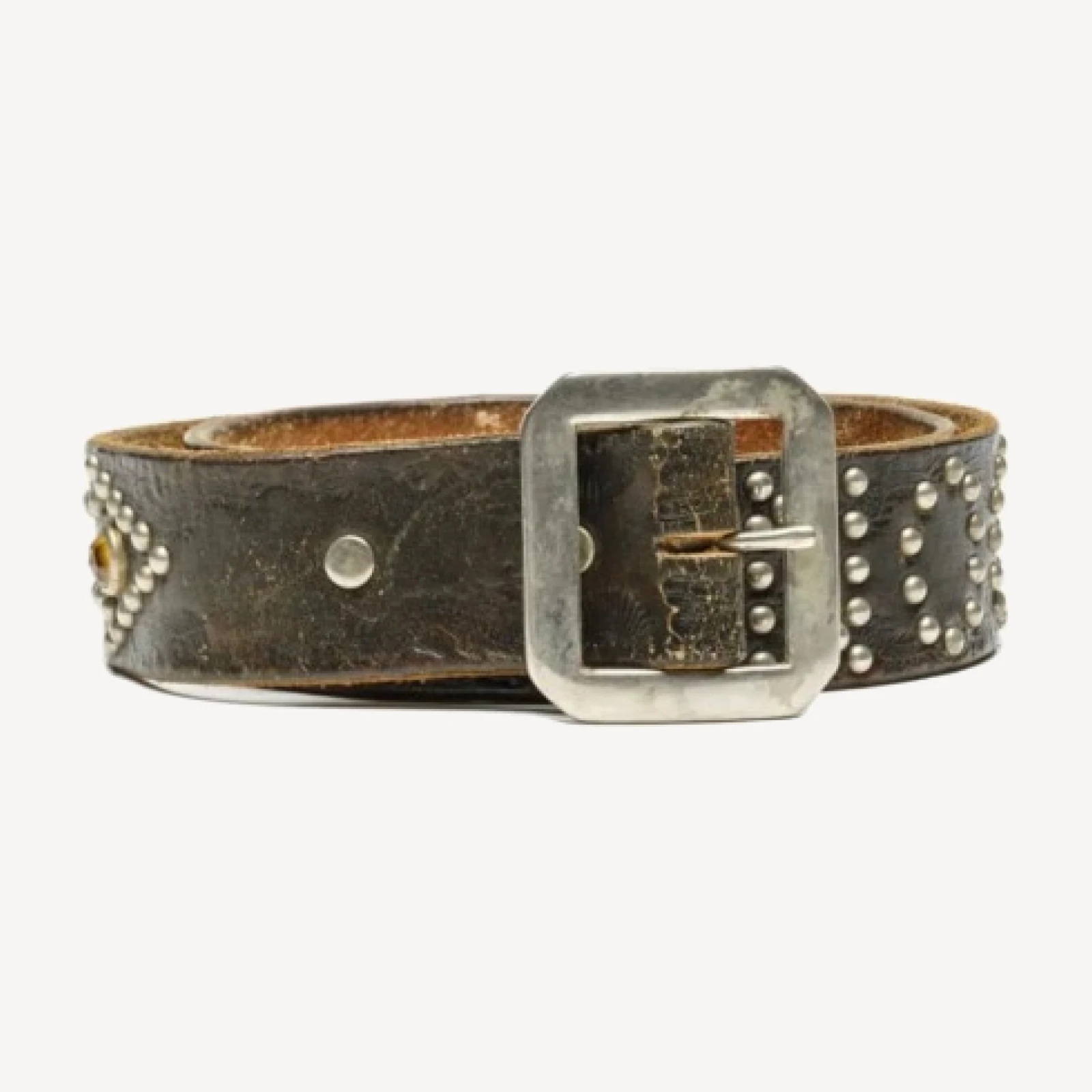 Upcycled Custom Belt - Brown