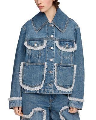 Ganni Rigid Denim Jacket
