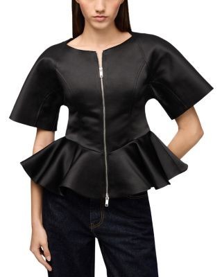 Ganni Satin Top