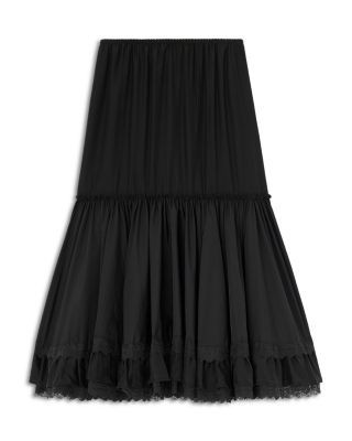 Ganni Flyweight Nylon Skirt