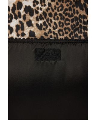 Ganni Satin Frill Hem Skirt