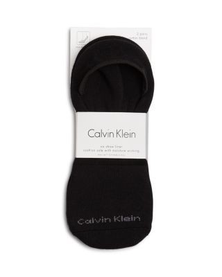 Calvin Klein Low Cut Cushion Sole Socks, Pack of 2