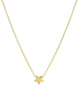 Aqua Star Pendant Necklace in 14K Gold-Plated Sterling Silver or Sterling Silver, 16 - Exclusive