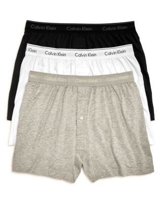 Calvin Klein Traditional Boxers, Pack of 3