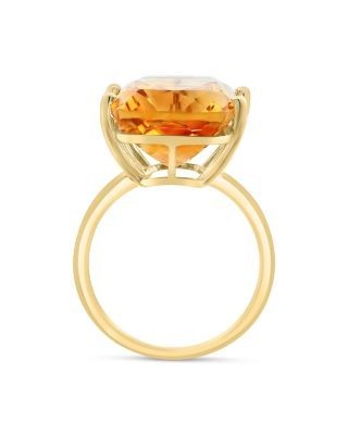 Bloomingdale's Fine Collection Citrine Statement Ring in 14K Yellow Gold