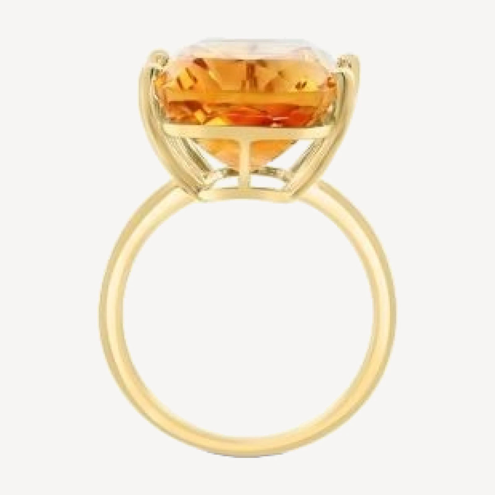 Bloomingdale's Fine Collection Citrine Statement Ring in 14K Yellow Gold