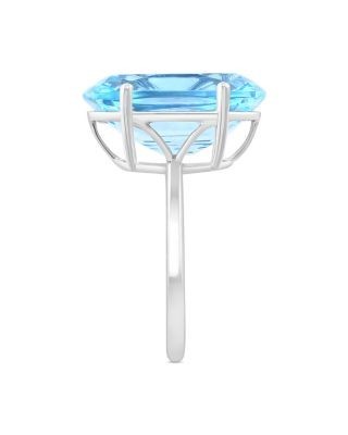 Bloomingdale's Fine Collection Sky Blue Topaz Statement Ring in 14K White Gold