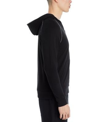 Boss Mix & Match Cotton Blend Full Zip Hooded Jacket